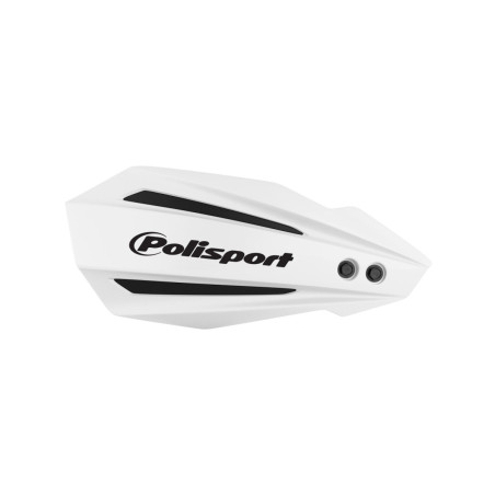 POLISPORT OSŁONY RĄK (HANDBARY) MODEL BULLIT Z UNIWERSALNYM ZESTAWEM MONTAŻOWYM 22/28 HUSQVARNA TE/FE/TX/FX '17-'21 KOLOR BIAŁY