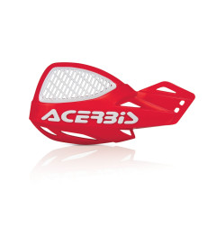ACERBIS OSŁONY RĄK (HANDBARY / LISTKI) MX UNIKO VENTED KOLOR BIAŁY / CZERWONY
