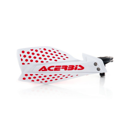 ACERBIS OSŁONY RĄK (HANDBARY / LISTKI) X-ULTIMATE KOLOR BIAŁY / CZERWONY