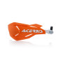 ACERBIS OSŁONY RĄK (HANDBARY) X-FACTORY Z RDZENIEM ALUMINIOWYM KOLOR POMARAŃCZOWY / BIAŁY