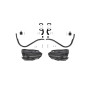 ACERBIS OSŁONY RĄK (HANDBARY) ENDURANCE-X SUZUKI V-STROM 1050 SE 23-25, 800 DE 23-25 Z RDZENIEM ALUMINIOWYM KOLOR CZARNY