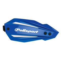 POLISPORT OSŁONY RĄK (HANDBARY) MODEL BULLIT FULL WRAP AROUND Z UNIWERSALNYM ZESTAWEM MONTAŻOWYM 22/28 KOLOR NIEBIESKI