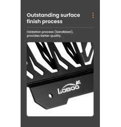 LOBOO Osłona błotna silnika do KTM 1290 Super Adventure S/R (2022-), czarna