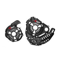 RACETECH (RTECH) BOCZNE OSŁONY SILNIKA Z TECHNOPOLIMERU KOMPLET T7 REVOLUTION YAMAHA TENERE 700 '19-'24 KOLOR BLACK