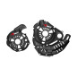 RACETECH (RTECH) BOCZNE OSŁONY SILNIKA Z TECHNOPOLIMERU KOMPLET T7 REVOLUTION YAMAHA TENERE 700 '19-'24 KOLOR BLACK