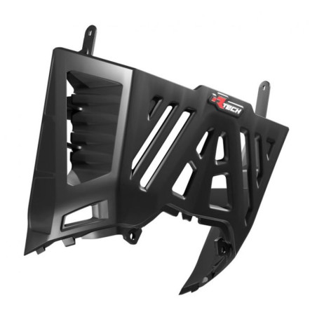 RACETECH (RTECH) OSŁONA SILNIKA Z TECHNOPOLIMERU (GÓRNA) T7 REVOLUTION YAMAHA TENERE 700 '19-'24 KOLOR CZARNY