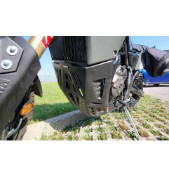 RACETECH (RTECH) OSŁONA SILNIKA Z TECHNOPOLIMERU (GÓRNA) T7 REVOLUTION YAMAHA TENERE 700 '19-'24 KOLOR CZARNY