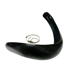 PROMX CARBON DUŻA OSŁONA DYFUZORA 2T FMF FATTY/GNARLY KTM/HUSQVARNA/GASGAS TBI250/300 '24-