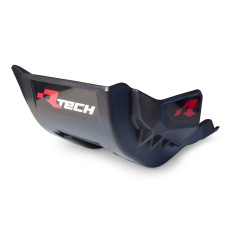 RACETECH (RTECH) OSŁONA SILNIKA Z TECHNOPOLIMERU HONDA CRF 450 R / RX / RWE '21-'24, CRF 250 R / RX '22-'24 KOLOR CZARNY