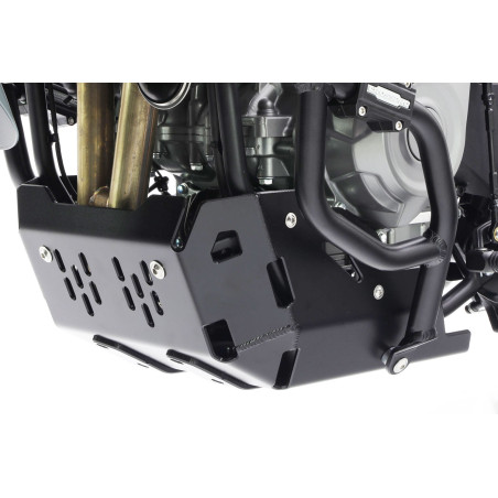 CROSSPRO NOWOŚĆ OSŁONA SILNIKA ALUMINIUM CF MOTO MT 450 '24- KOLOR CZARNY MAT MAT