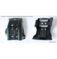 CYCRA WYPRZEDAŻ OSŁONA POD SILNIK FULL ARMOR SKID PLATE KTM SXF/SX-F/XCF/XC-F/EXC/EXC-F 250-350 '16-'18 KOLOR CZARNY