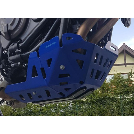 CROSSPRO WYPRZEDAŻ OSŁONA POD SILNIK ALUMINIOWA YAMAHA XTZ 690 TENERE 700 '19- '20 KOLOR NIEBIESKI (EURO 4)