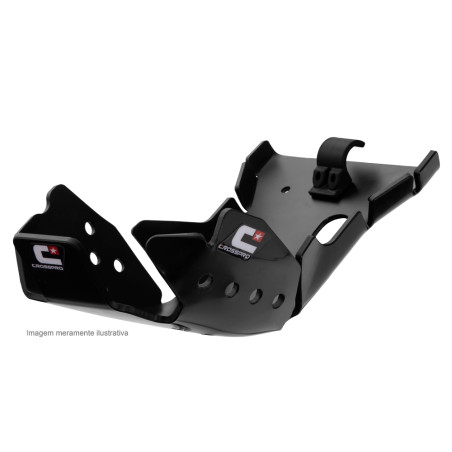 CROSSPRO WYPRZEDAŻ OSŁONA SILNIKA Z TWORZYWA DTC ENDURO MODEL 'EC DTC' PASUJE DO: TM EN/MX 250/300 '15-'18 KOLOR CZARNY
