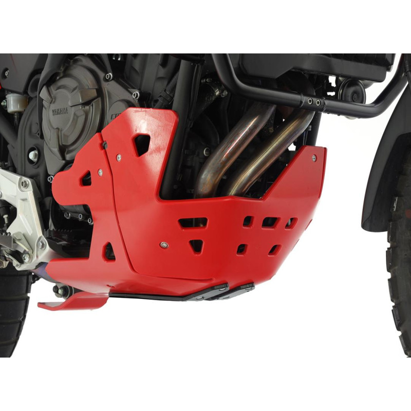 CROSSPRO WYPRZEDAŻ OSŁONA POD SILNIK Z TWORZYWA DTC TRAIL YAMAHA XTZ 690 TENERE 700 '19 - '20 KOLOR CZERWONY (EURO 4)