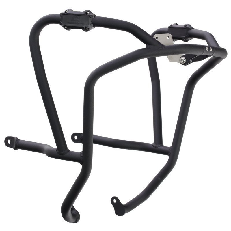 CROSSPRO WYPRZEDAŻ GMOLE ALUMINIOWE OSŁONY SILNIKA I CHŁODNIC HONDA CB 500X '19-'23 KOLOR CZARNY KOLOR CZARNY MAT