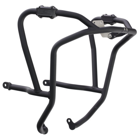 CROSSPRO WYPRZEDAŻ GMOLE ALUMINIOWE OSŁONY SILNIKA I CHŁODNIC HONDA CB 500X '19-'23 KOLOR CZARNY KOLOR CZARNY MAT