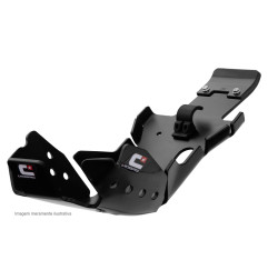 CROSSPRO OSŁONA SILNIKA I ŁĄCZNIKA WAHACZA (PRO-LINK) Z TWORZYWA DTC HARD ENDURO PASUJE DO: BETA 250/300 RR '20-'23 KOLOR CZARNY