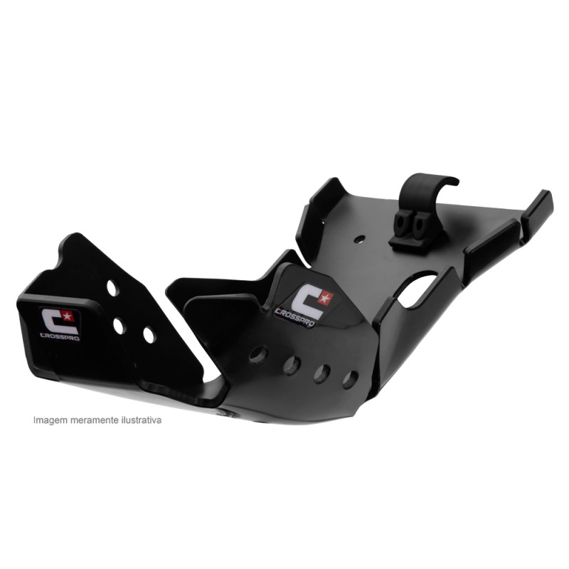 CROSSPRO WYPRZEDAŻ OSŁONA SILNIKA Z TWORZYWA DTC ENDURO MODEL "EC DTC" PASUJE DO': KTM SX 125/150 '16-'18 KOLOR CZARNY