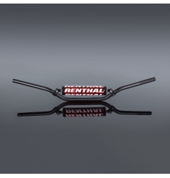 RENTHAL KIEROWNICA 7/8 CALA (22MM) MX HANDLEBAR BLACK HONDA CR 80/85 PADDED KOLOR CZARNY Z GĄBKĄ