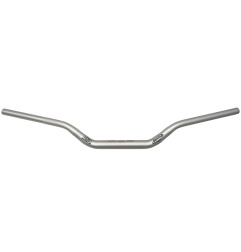 DOMINO KIEROWNICA ALUMINIOWA (ERGAL 7075) FATBAR 28MM WYSOKA KOLOR SREBRNY