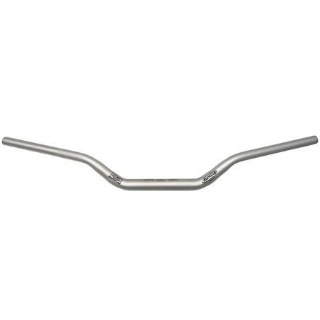 DOMINO KIEROWNICA ALUMINIOWA (ERGAL 7075) FATBAR 28MM WYSOKA KOLOR SREBRNY