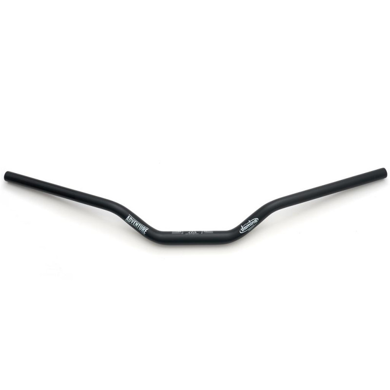DOMINO NOWOŚĆ KIEROWNICA ALUMINIOWA ADVENTURE (ERGAL 7075) FATBAR 28MM WYSOKA KOLOR CZARNY