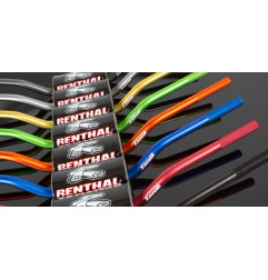 RENTHAL KIEROWNICA 1,1/8 CALA (28,6MM) MX FATBAR HANDLEBAR TANIUM YAMAHA YZ/YZF +7 KOLOR TYTAN Z GĄBKĄ