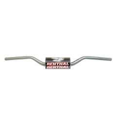 RENTHAL KIEROWNICA 1,1/8 CALA (28,6MM) MX FATBAR HANDLEBAR GREY CR HIGH/RICKY JOHNSON KOLOR SZARY GĄBKĄ