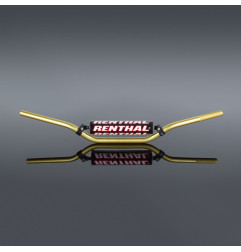 RENTHAL KIEROWNICA 7/8 CALA (22MM) MX HANDLEBAR GOLD ENDURO PADDED KOLOR ZŁOTY Z GĄBKĄ