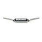 RENTHAL KIEROWNICA 7/8 CALA (22MM) MX HANDLEBAR SILVER JIMMY BUTTON PADDED KOLOR SREBRNY Z GĄBKĄ