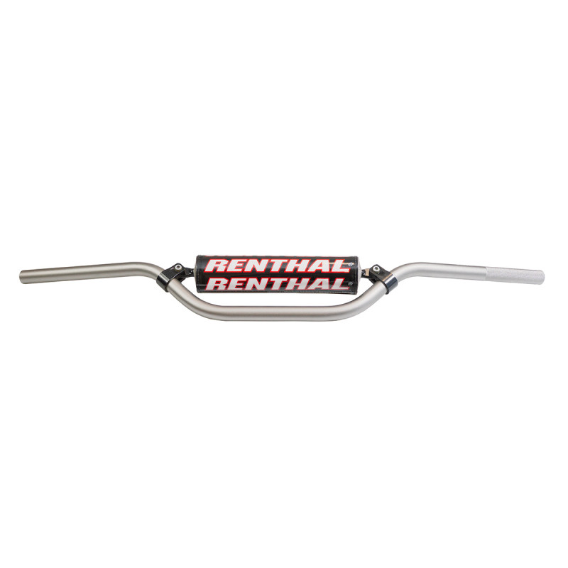 RENTHAL KIEROWNICA 7/8 CALA (22MM) MX HANDLEBAR TANIUN JIMMY BUTTON PADDED KOLOR TYTANOWY Z GĄBKĄ