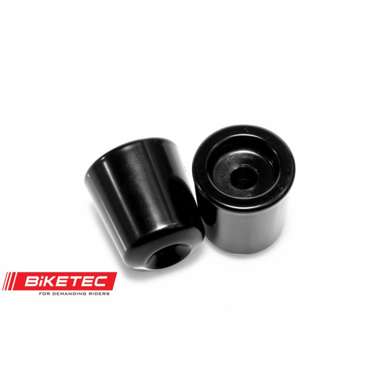 BIKETEC KOŃCÓWKI/CIĘŻARKI KIEROWNICY KAWASAKI (PATRZ OPIS DODATKOWY) KOLOR CZARNY 2404010000, OEM: 13042-1005