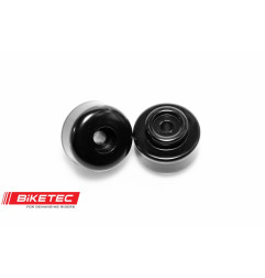 BIKETEC KOŃCÓWKI/CIĘŻARKI KIEROWNICY YAMAHA (PATRZ OPIS DODATKOWY) KOLOR CZARNY 2408010000, OEM: 4XV-26246-00-00
