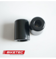 BIKETEC KOŃCÓWKI/CIĘŻARKI KIEROWNICY KAWASAKI (PATRZ OPIS DODATKOWY) KOLOR CZARNY 2404020000, OEM: 13042-5002