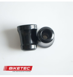 BIKETEC KOŃCÓWKI/CIĘŻARKI KIEROWNICY KAWASAKI (PATRZ OPIS DODATKOWY) KOLOR CZARNY 2404050000, OEM:13042-5011