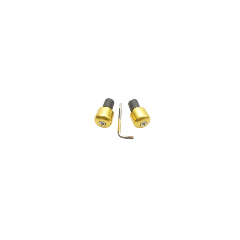 V PARTS (VICMA) KOŃCÓWKI KIEROWNICY 17,5 MM KOLOR ZŁOTY, (ZASTOSOWANIE UNIWERSALNE) (617OR)