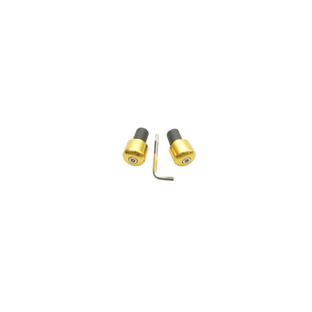 V PARTS (VICMA) KOŃCÓWKI KIEROWNICY 17,5 MM KOLOR ZŁOTY, (ZASTOSOWANIE UNIWERSALNE) (617OR)