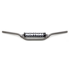 RENTHAL KIEROWNICA 7/8 CALA (22MM) MX HANDLEBAR GREY REED / WINDHAM PADDED KOLOR SZARY Z GĄBKĄ