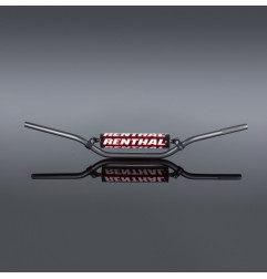 RENTHAL KIEROWNICA 7/8 CALA (22MM) MX HANDLEBAR GREY RC PADDED KOLOR SZARY GĄBKĄ
