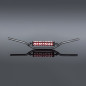 RENTHAL KIEROWNICA 7/8 CALA (22MM) MX HANDLEBAR GREY RC PADDED KOLOR SZARY GĄBKĄ