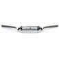 RENTHAL KIEROWNICA 7/8 CALA (22MM) MX HANDLEBAR SILVER/GREY VILLOPOTO / STEWART PADDED KOLOR SREBRNY/SZARY Z GĄBKĄ