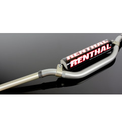 RENTHAL KIEROWNICA 1,1/8 CALA (28,6MM) MX TWINWALL 996 HANDLEBAR GREEN VILLOPOTO / STEWART PADDED KOLOR ZIELONY Z GĄBKĄ