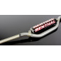 RENTHAL KIEROWNICA 1,1/8 CALA (28,6MM) MX TWINWALL 999 HANDLEBAR TANIUM MCGRATH / SHORT PADDED KOLOR TYTAN Z GĄBKĄ