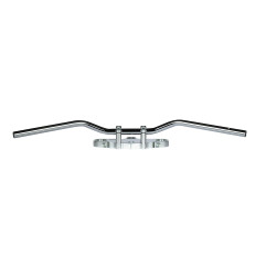 TRW ZF KIEROWNICA STALOWA 22MM SUPERBIKE CHROMOWANA
