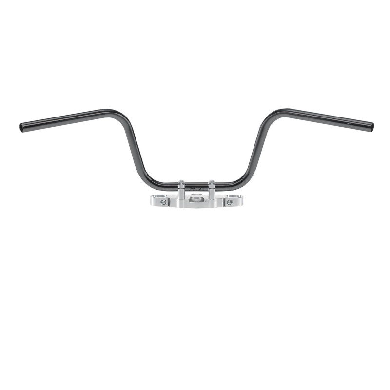 TRW ZF KIEROWNICA STALOWA 25,4MM WYSOKA APEHANGER KOLOR CZARNY ( Z PRZETŁOCZENIAMI NA KABLE ) (PROMOCJA)
