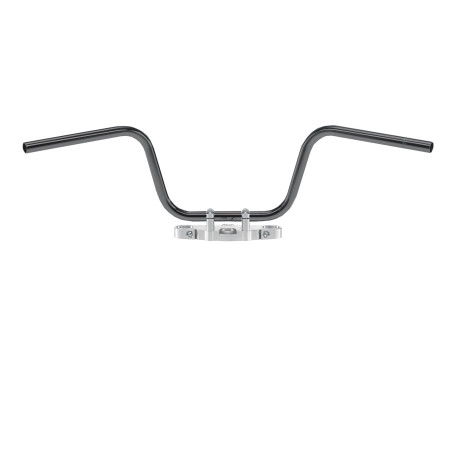 TRW ZF KIEROWNICA STALOWA 25,4MM WYSOKA APEHANGER KOLOR CZARNY ( Z PRZETŁOCZENIAMI NA KABLE ) (PROMOCJA)