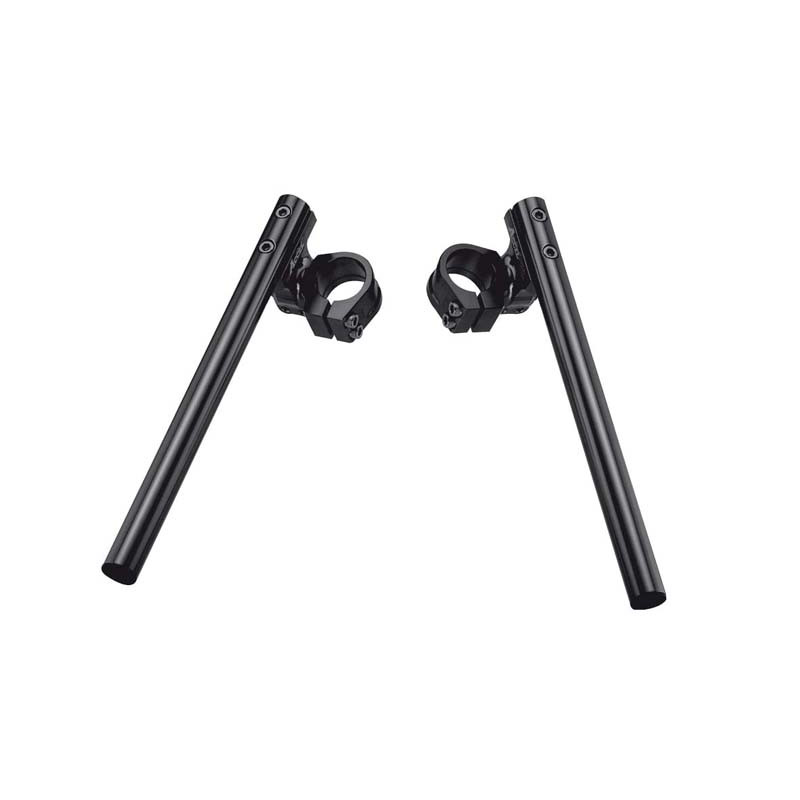 ACCEL KIEROWNICA DWUCZĘŚCIOWA REGULOWANA STREET CLIP-ON UCHWYT 41MM KOLOR SREBRNY