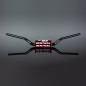 RENTHAL KIEROWNICA (36MM) MX FATBAR 36 HANDLEBAR BLACK RC/HONDA CRF, KAWASAKI KX/KXF KOLOR CZARNY Z GĄBKA