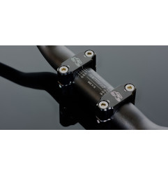 RENTHAL KIEROWNICA (36MM) MX FATBAR 36 HANDLEBAR BLACK KTM SX/SX-F, SUZUKI RM/RM-Z, YAMAHA YZ-F PADDED KOLOR CZARNY Z GĄBKĄ