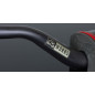 RENTHAL KIEROWNICA (36MM) MX FATBAR 36 HANDLEBAR BLACK KTM SX/SX-F, SUZUKI RM/RM-Z, YAMAHA YZ-F PADDED KOLOR CZARNY Z GĄBKĄ